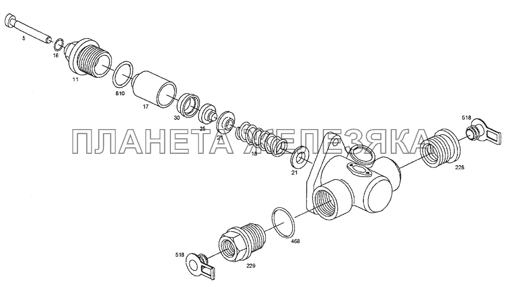 Топливоподкачивающий насос FP/KG 24 Р 302 КамАЗ-6520 (Euro-2, 3)